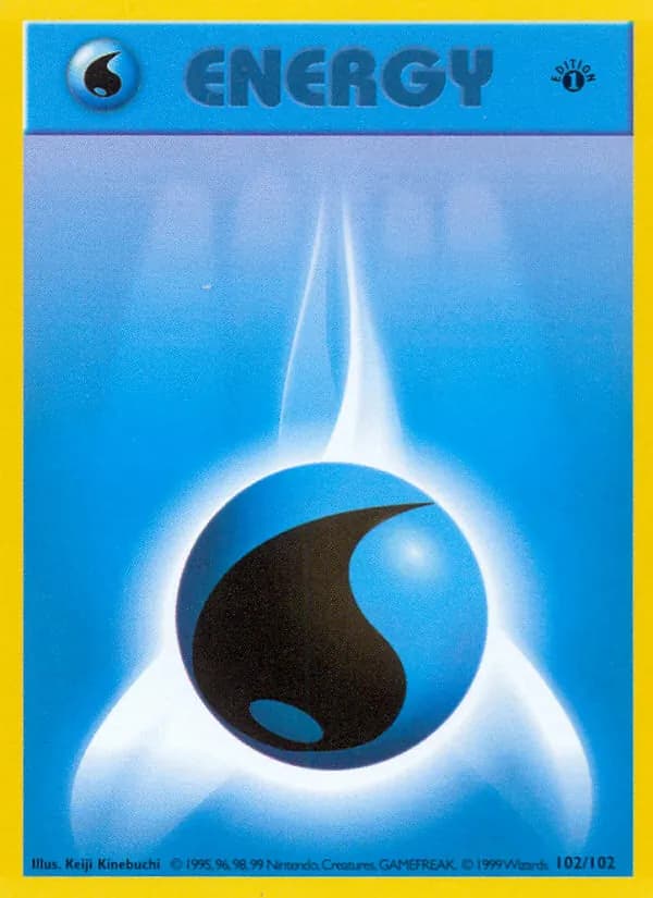 Water Energy 102/102, Base Set