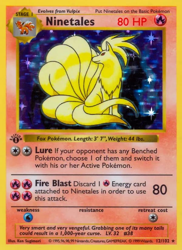 Ninetales 12/102, Base Set