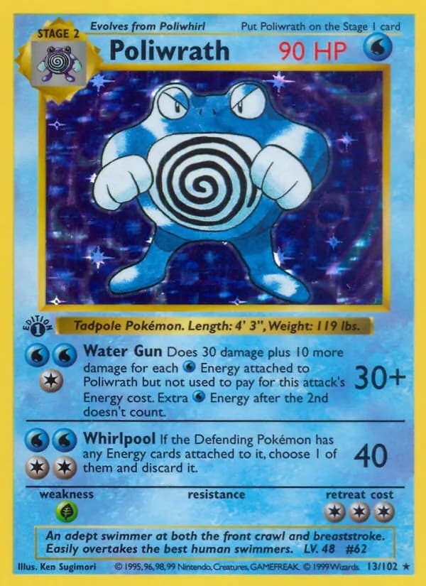 Poliwrath 13/102, Base Set