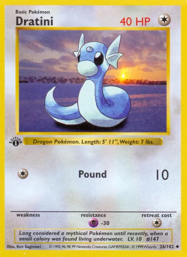 Dratini 26/102, Base Set
