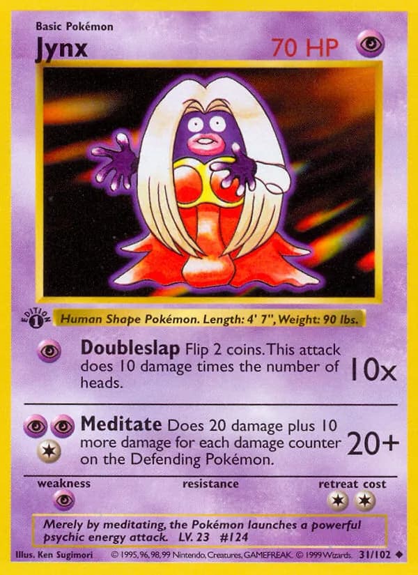 Jynx 31/102, Base Set