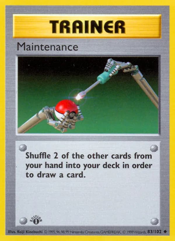 Maintenance 83/102, Base Set