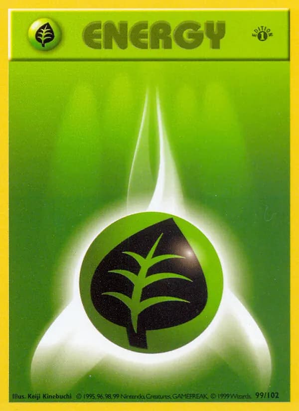 Grass Energy 99/102, Base Set