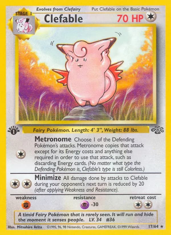 Clefable 17/64, Jungle