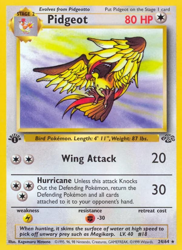 Pidgeot 24/64, Jungle