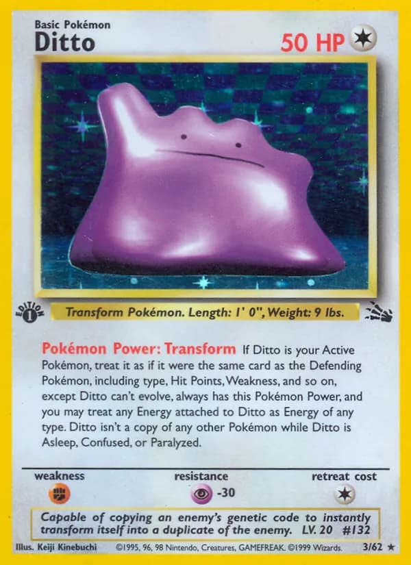 Ditto 3/62, Fossil