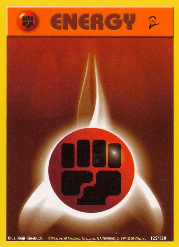 Fighting Energy 125/130, Base Set 2