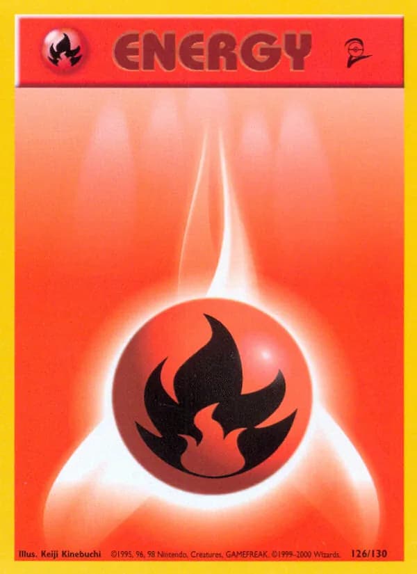 Fire Energy 126/130, Base Set 2