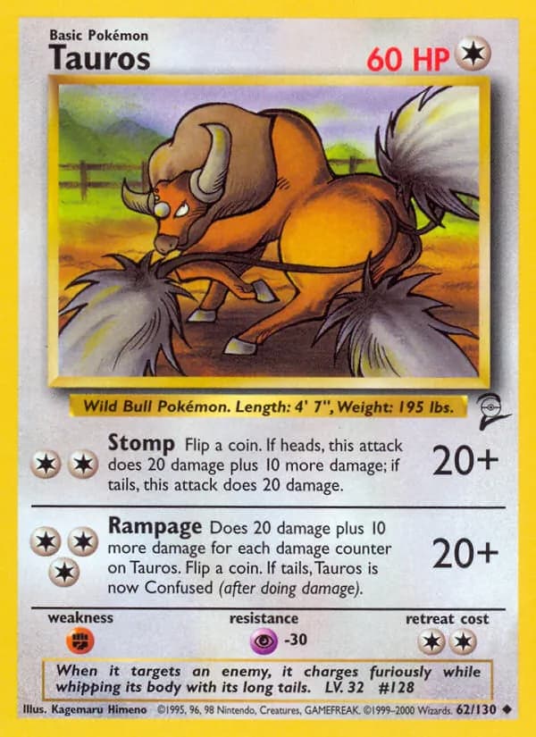 Tauros 62/130, Base Set 2