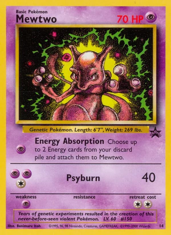 Mewtwo 14/53, Wizards Black Star Promos
