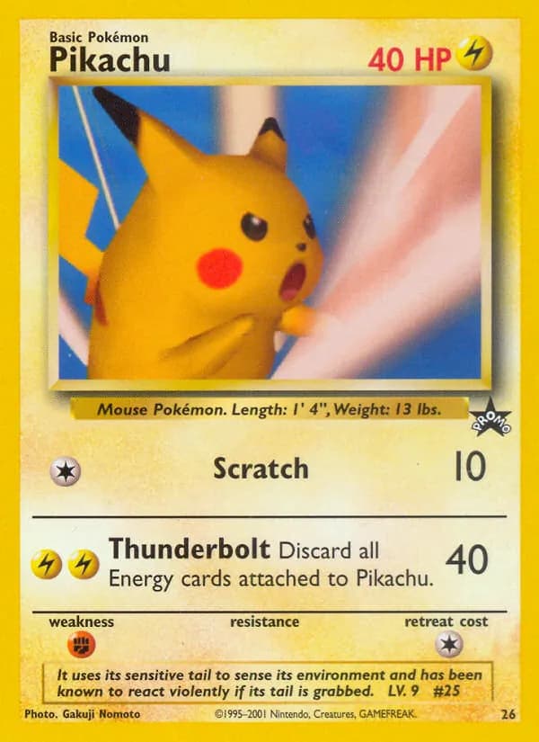 Pikachu 26/53, Wizards Black Star Promos