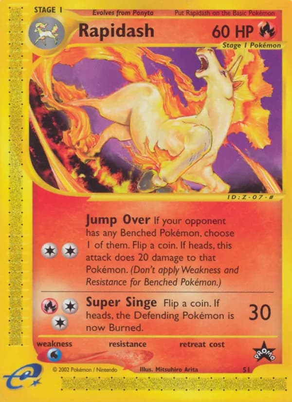 Rapidash 51/53, Wizards Black Star Promos