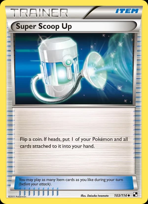 Super Scoop Up 103/114, Black & White