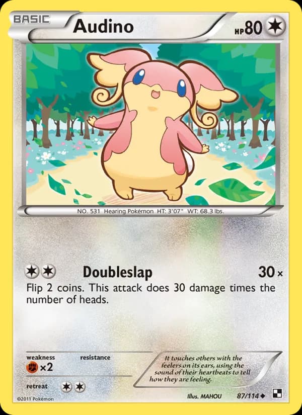 Audino 87/114, Black & White