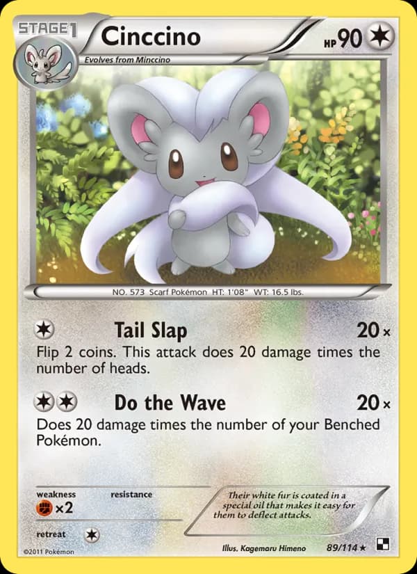 Cinccino 89/114, Black & White