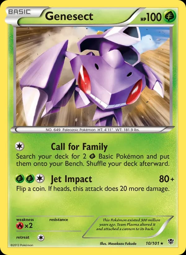 Genesect 10/101, Plasma Blast