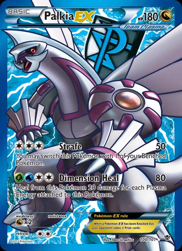 Palkia-EX 100/101, Plasma Blast