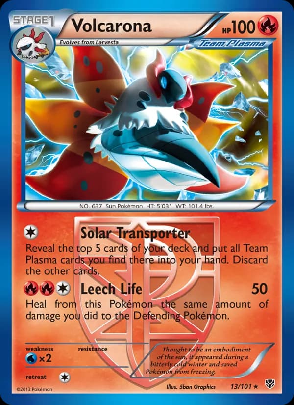 Volcarona 13/101, Plasma Blast