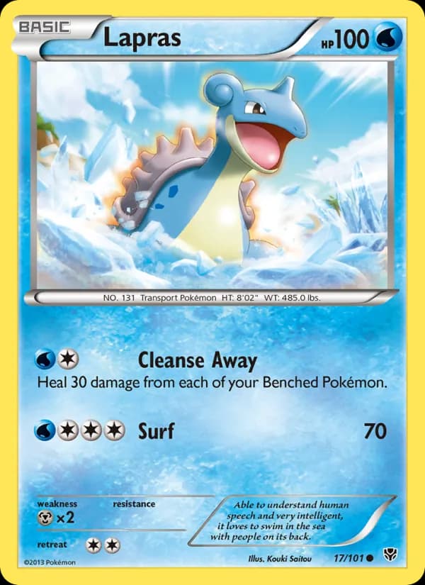 Lapras 17/101, Plasma Blast