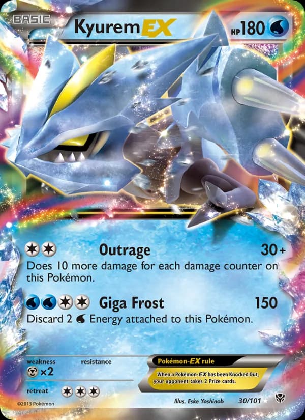 Kyurem-EX 30/101, Plasma Blast