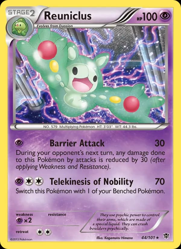 Reuniclus 44/101, Plasma Blast