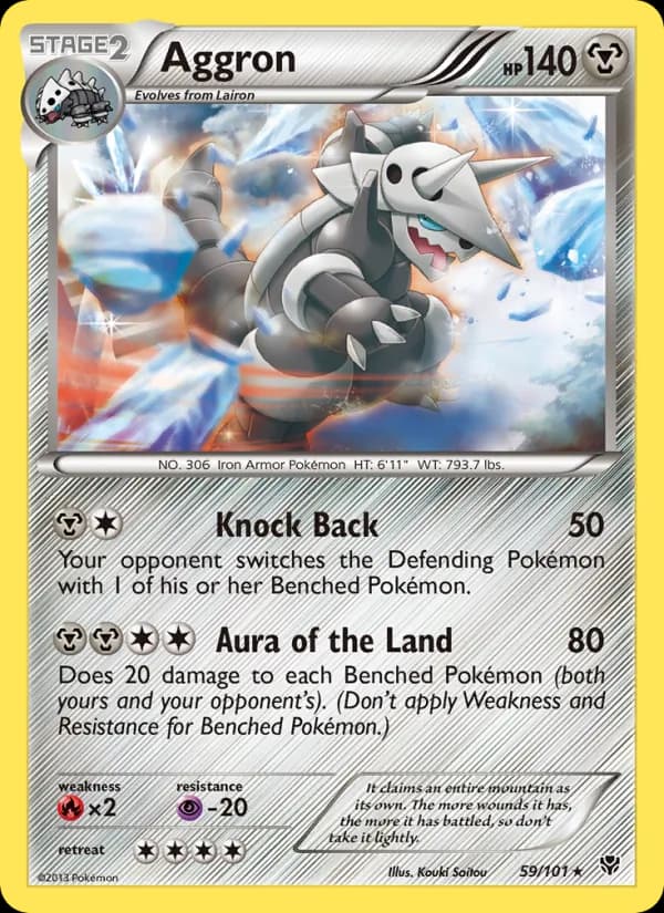Aggron 59/101, Plasma Blast