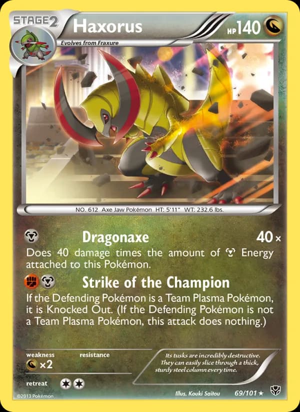 Haxorus 69/101, Plasma Blast