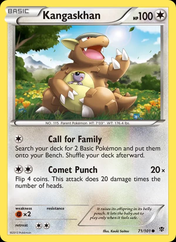 Kangaskhan 71/101, Plasma Blast