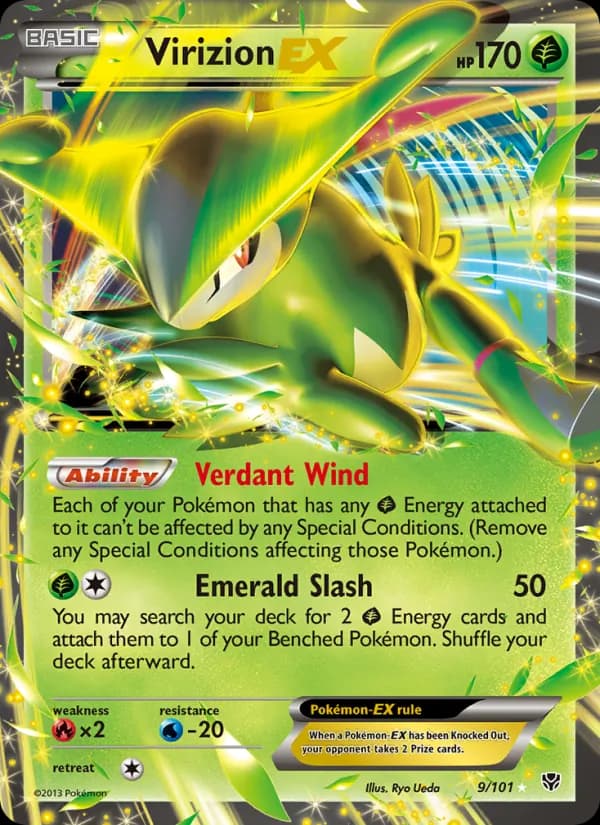 Virizion-EX 9/101, Plasma Blast