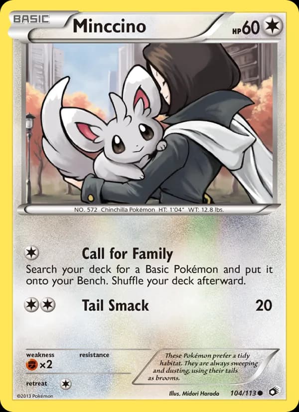 Minccino 104/113, Legendary Treasures