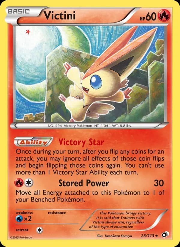 Victini 23/113, Legendary Treasures
