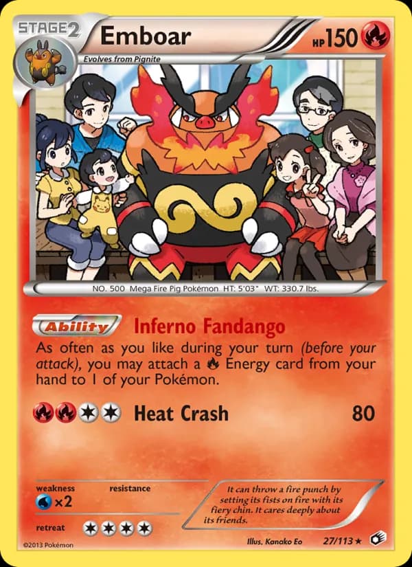 Emboar 27/113, Legendary Treasures