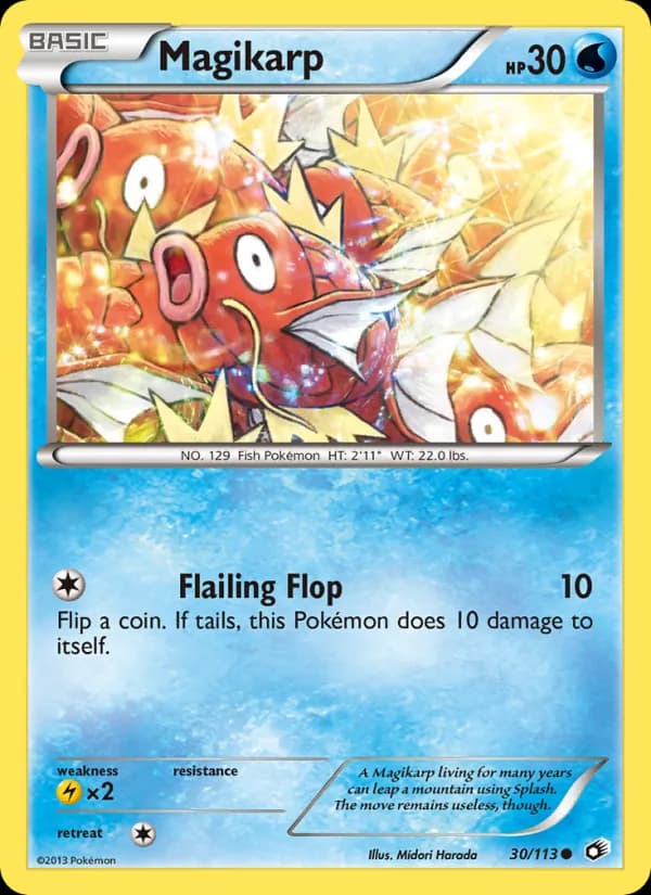Magikarp 30/113, Legendary Treasures
