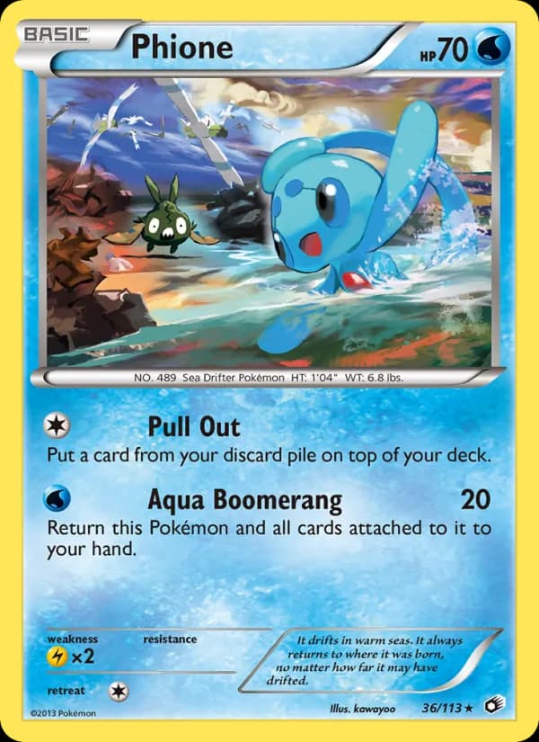 Phione 36/113, Legendary Treasures
