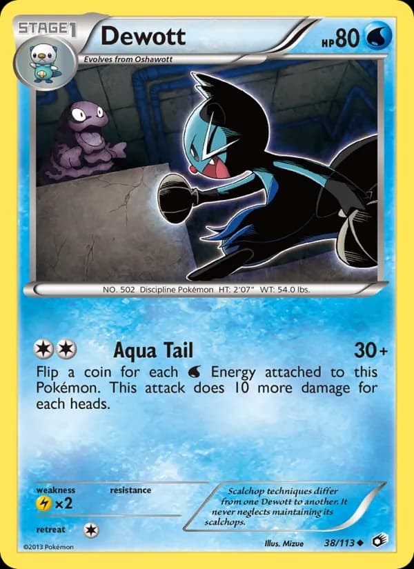 Dewott 38/113, Legendary Treasures