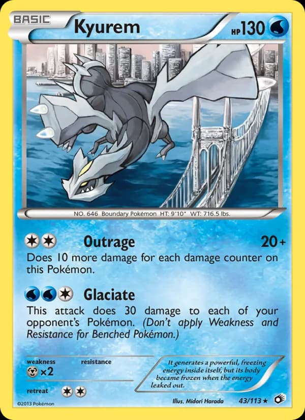 Kyurem 43/113, Legendary Treasures