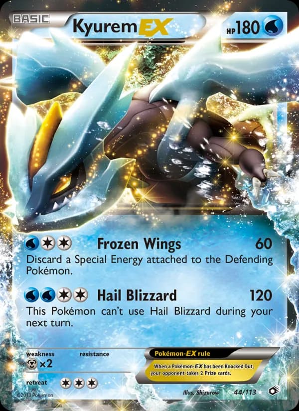 Kyurem-EX 44/113, Legendary Treasures