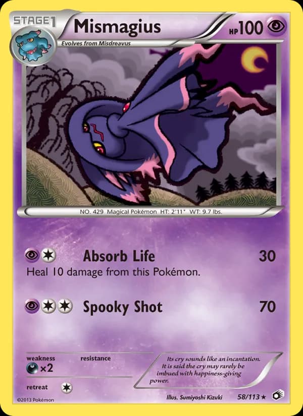 Mismagius 58/113, Legendary Treasures