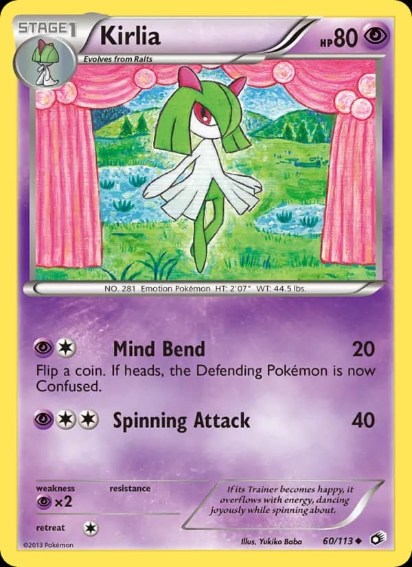 Kirlia 60/113, Legendary Treasures