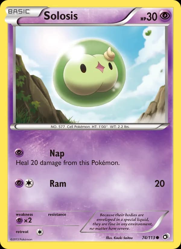 Solosis 74/113, Legendary Treasures