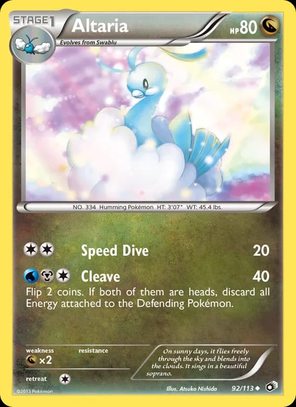 Altaria 92/113, Legendary Treasures