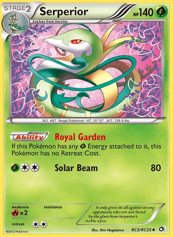Serperior RC3/113, Legendary Treasures