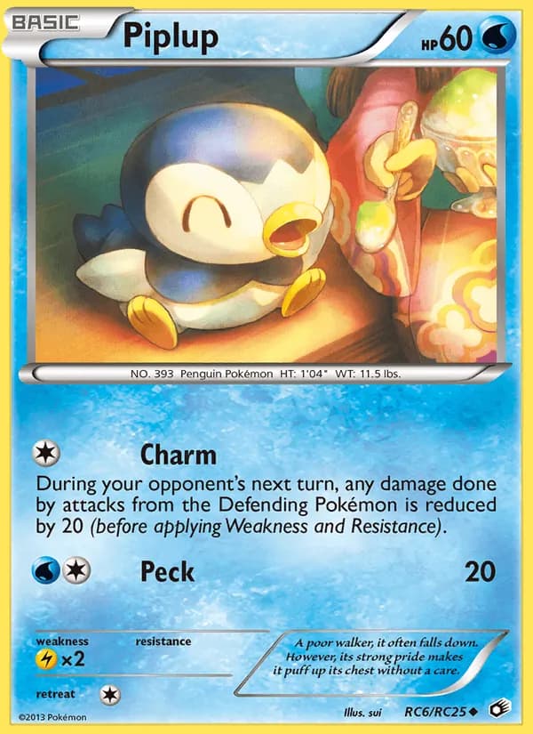 Piplup RC6/113, Legendary Treasures