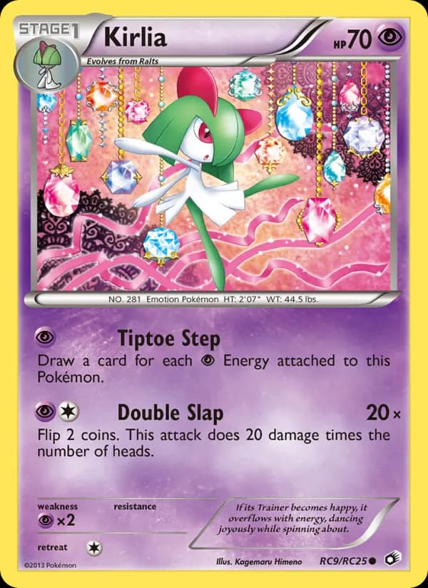 Kirlia RC9/113, Legendary Treasures