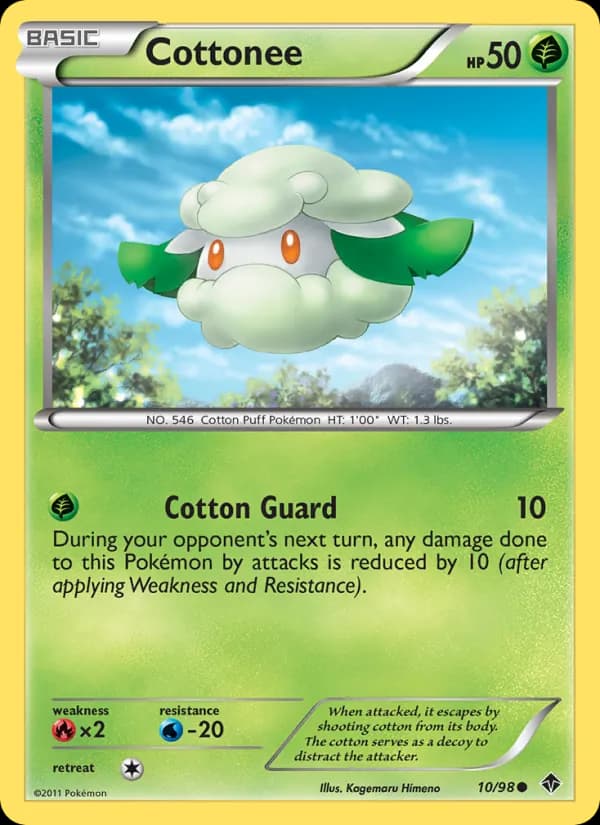 Cottonee 10/98, Emerging Powers