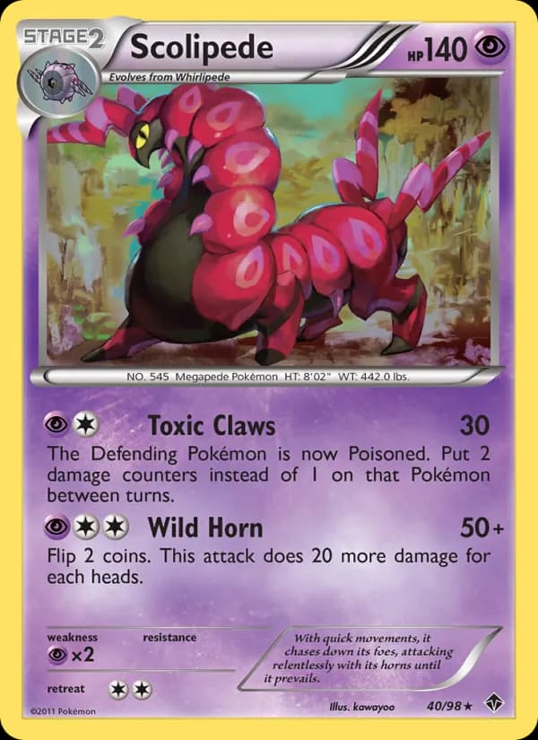 Scolipede 40/98, Emerging Powers