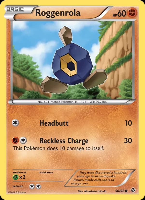 Roggenrola 50/98, Emerging Powers