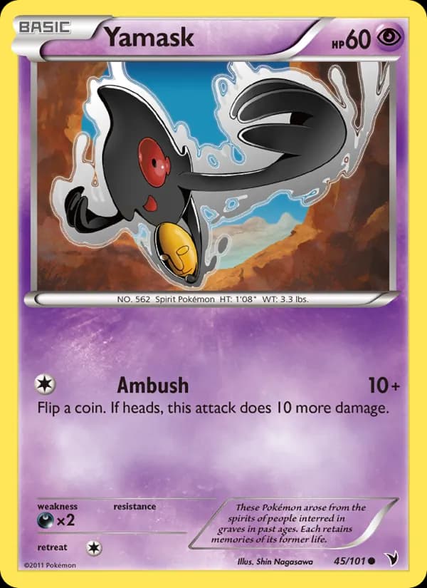 Yamask 45/101, Noble Victories