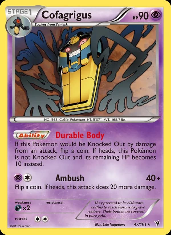Cofagrigus 47/101, Noble Victories