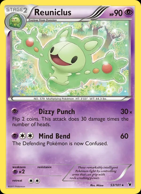 Reuniclus 53/101, Noble Victories